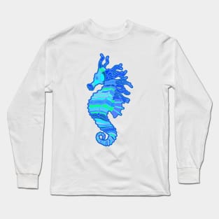 Neon Seahorse Long Sleeve T-Shirt